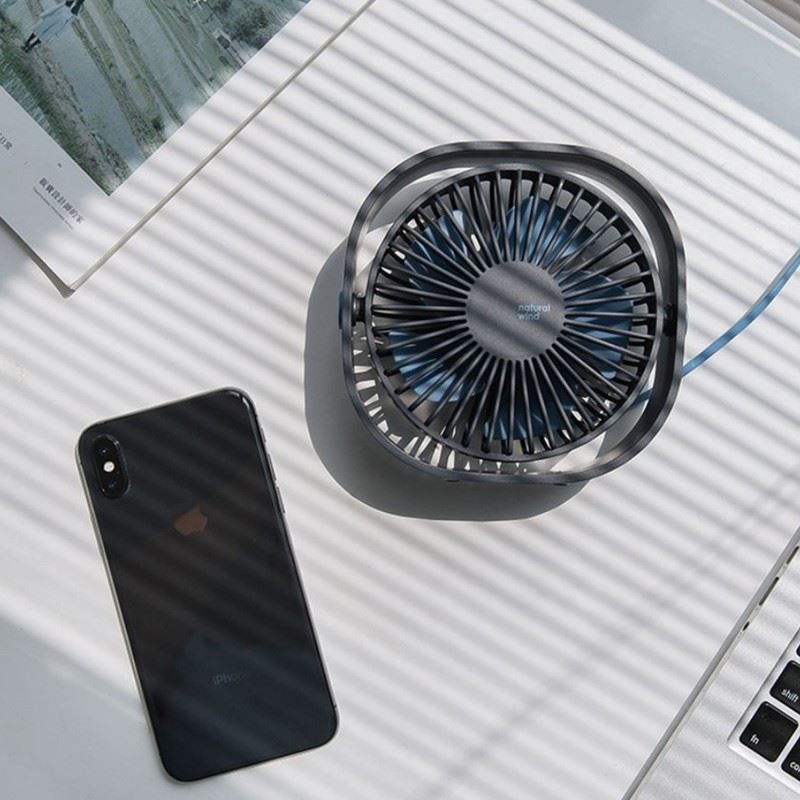 Ultra-Quiet Rotatable Mini USB Fan