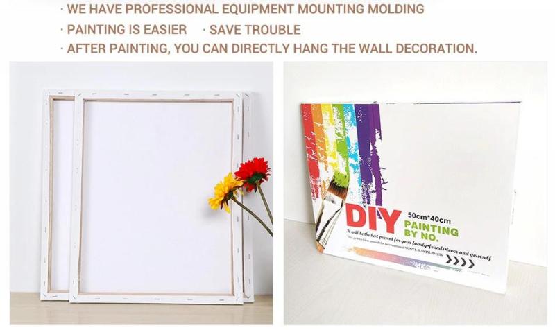 DIY Colorful Lion Painting