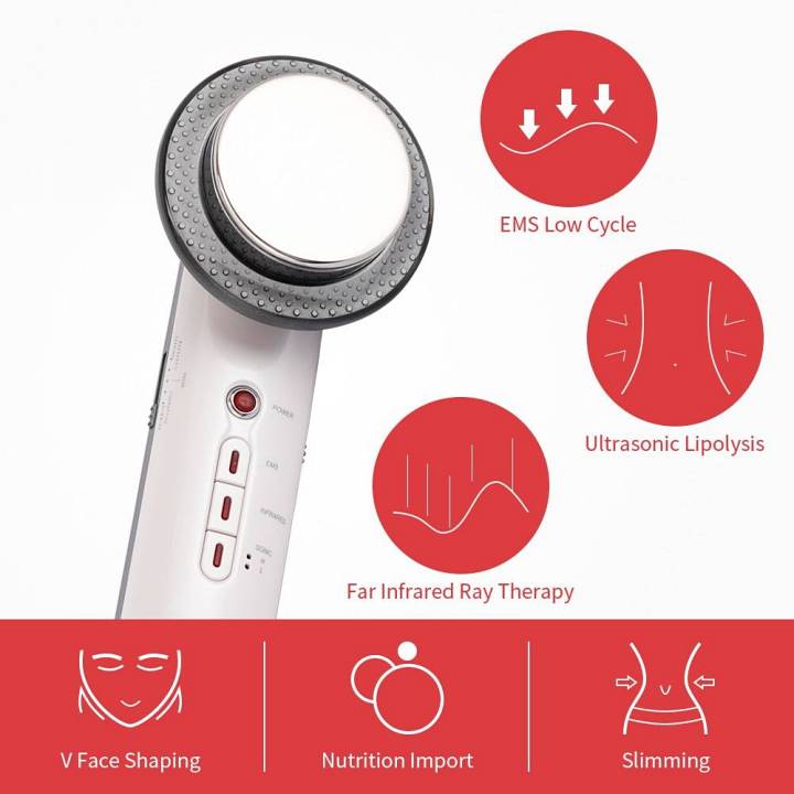 Slimming Massager EMS Weight Loss Infrared Ultrasonic Therapy