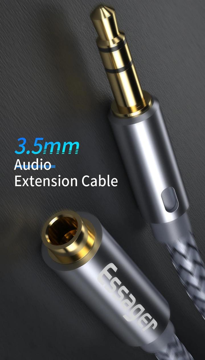 Extension Audio Cable 3.5 mm Jack Audio Cable Aux Cord