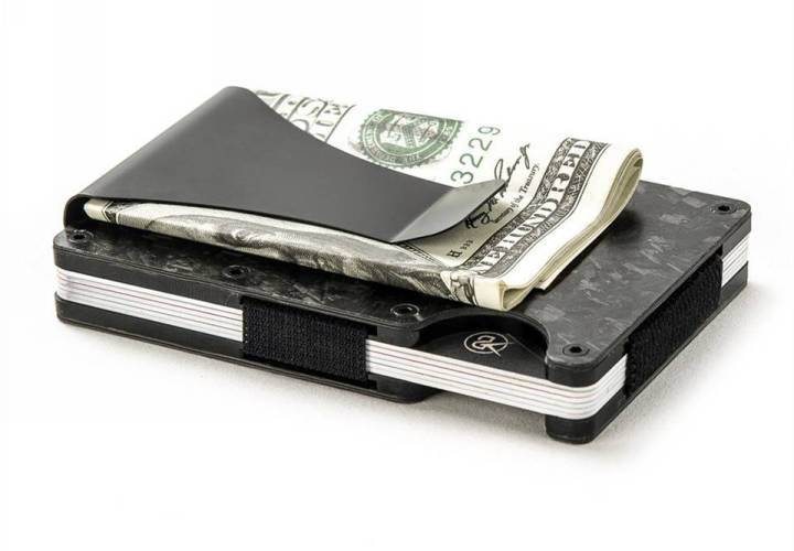 Ridge Wallet Carbon Fiber Men's Slim Wallet