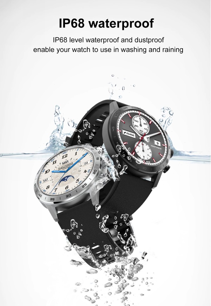 Men Smartwatch Bluetooth Call Rotary Button